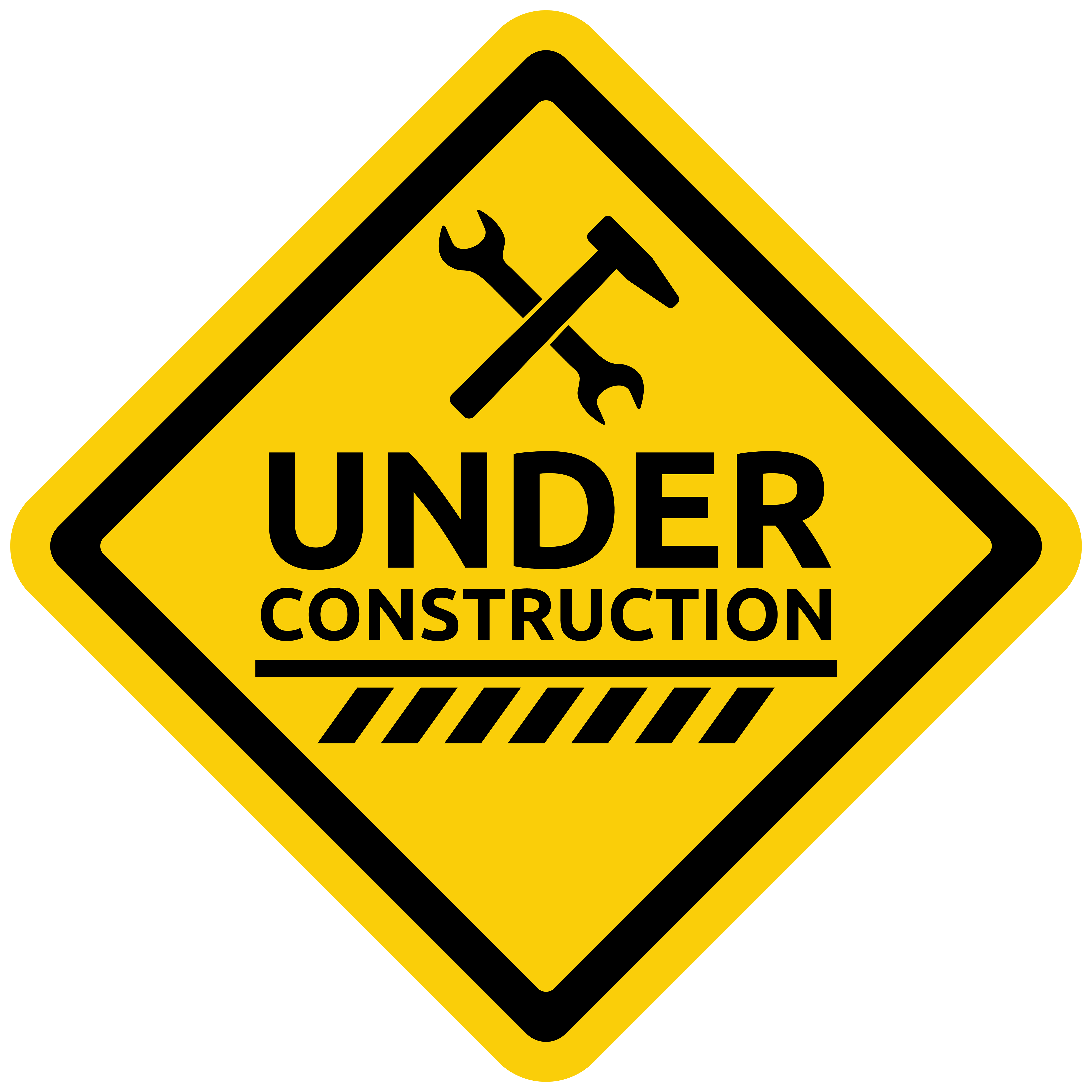 image of construction sign